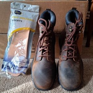 Men's Dr Comfort leather boots size 10w